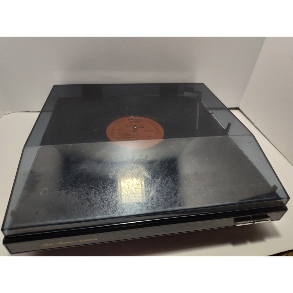 Fisher MT-m46 Stereo Turntable Made in Japan - NEEDS WORK